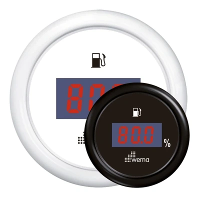 Afbeelding van Wema Brandstofmeter Digitaal Wit