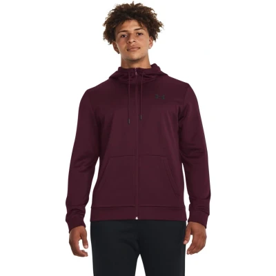 Afbeelding van Under Armour Sweater met rits, Heren, Maat: Medium, Dark maroon