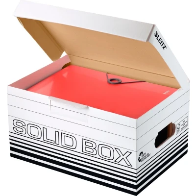 Afbeelding van Archiefopbergdozen Solid Box S 6117 FSC gerecycled karton B 265 x D 370 H 195 mm verschillende kleuren 10 stuks