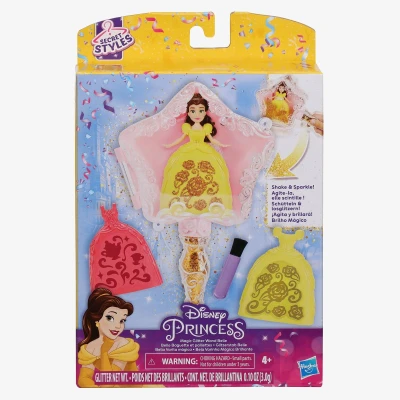 Afbeelding van Disney Prinsessenstyling, verrassing, glitterstaaf, speelgoed voor kinderen vanaf 4 jaar