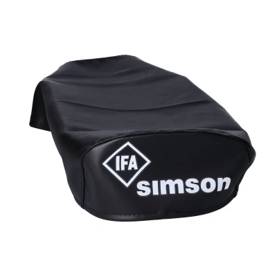 Afbeelding van Zadelhoes met logo voor Simson S50, S51, Schwalbe