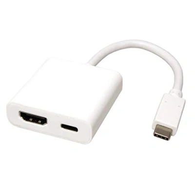 Afbeelding van ROLINE Display Adapter USB Type C HDMI, + 1x PD, M/F