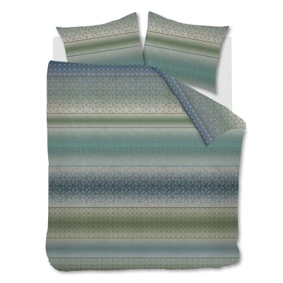 Afbeelding van Snoozing Milly Dekbedovertrek Lits jumeaux 240x200/220 cm Blue Green
