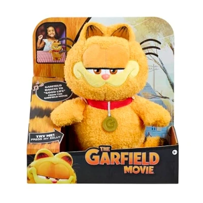 Afbeelding van Animagic Garfield Dansende Pluche, knuffel voor Kinderen vanaf 3 Jaar, de die danst op “Good Life uit Film, Interactieve