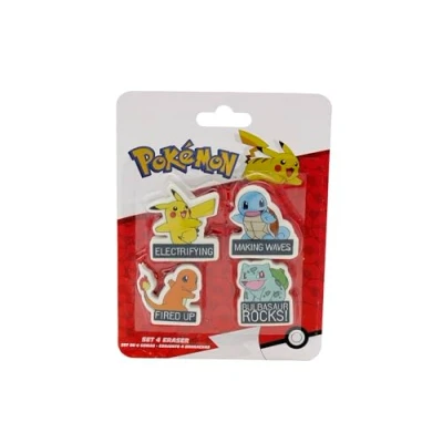 Afbeelding van Pokemon Gumset, 4 stuks