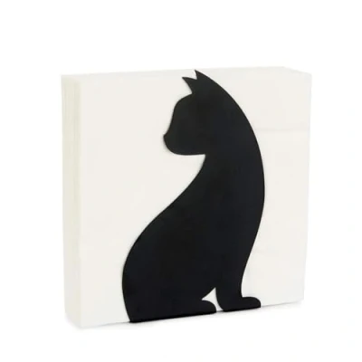 Afbeelding van Balvi Servethouder Feline zwart
