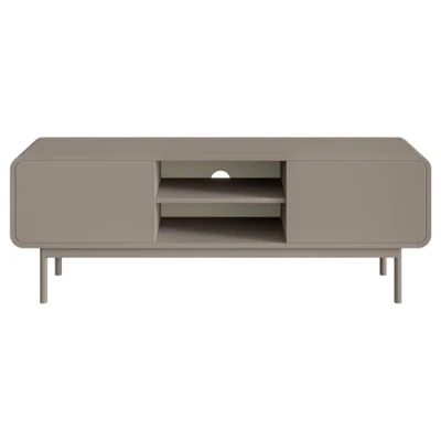 Afbeelding van Selsey Oro TV meubel 2 laden, staand donker beige