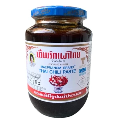 Afbeelding van MAE PRANOM Thaise Chilipasta in olie 513 G