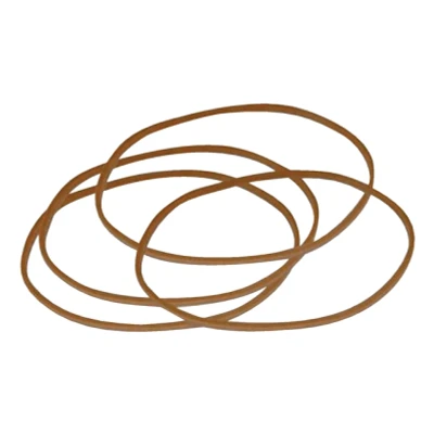 Afbeelding van Elastiek Standard Rubber Bands 19 90x1.5mm 500gr 1480 stuks bruin