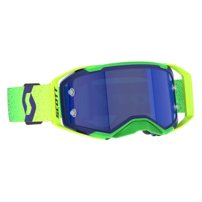 Afbeelding van Scott Prospect 2.0 AMP Crossbril Midnight Paars / Geel (Lens: Blauw Chrome Works)
