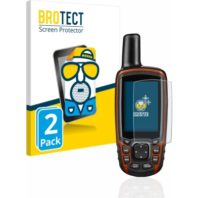 Afbeelding van BROTECT Screenprotector voor Garmin GPSMAP 64s Folie Beschermfolie matte (2 Stuks)