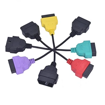 Afbeelding van GG 1 ECUScan OBD OBDII adapter voor motorregeleenheid, airbag, ABS, stuurbekrachtiging en CAN A1 + A2 A3 A4 kleurenset