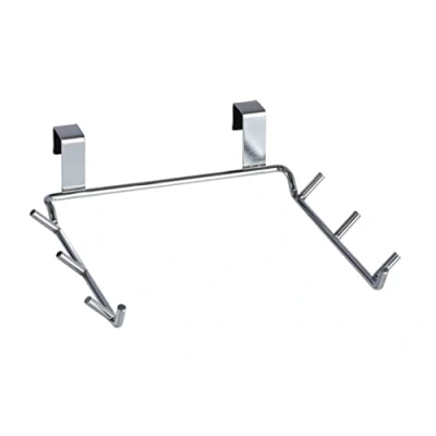 Afbeelding van Wenko Vuilniszakkenhouder 6 haaks 24 X 30 Cm Rvs Chroom