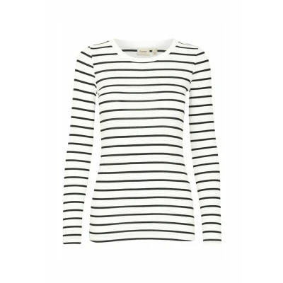 Afbeelding van Fransa Longsleeve, Dames, Maat: Large, Black mix