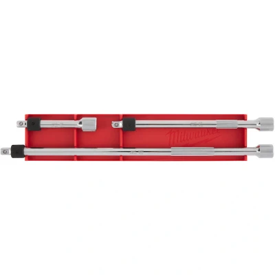 Afbeelding van Milwaukee Aandrijving Vergrendeling 1/4&quot; Verlengset 3 delig 4932480643