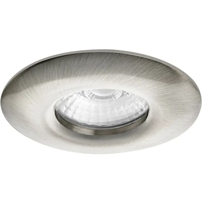 Afbeelding van LED IP65 Badkamerspot Melker Rond RVS Look Extra Warm Wit Dimbaar 4W Philips