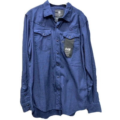 Afbeelding van G Star Raw Tacoma Shirt Color: Rinsed Check Maat M