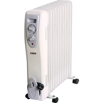 Afbeelding van Noveen OH11 olie radiator thermostaat 3 standen tot 2500 W wit