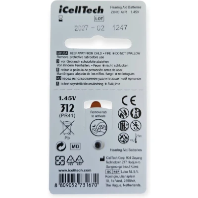 Afbeelding van 10 X iCellTech 312