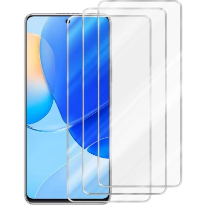 Afbeelding van Cadorabo 3x Screenprotector geschikt voor Huawei NOVA 9 SE Beschermende Pantser Film in KRISTALHELDER Getemperd (Tempered) Display beschermend glas 9H hardheid met 3D Touch