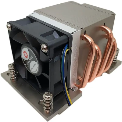 Afbeelding van Inter Tech CPU cooler Processor Koeler 6 cm Zwart 1 stuk(s)