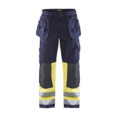 Afbeelding van Blaklader Multinorm werkbroek 1479 1514 Marine/High Vis Geel C60