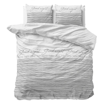 Afbeelding van Dekbedovertrek 140x200 Cm Sleeptime Classy Dekbed Discounter.nl