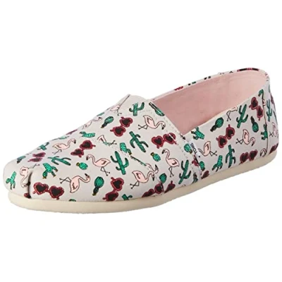 Afbeelding van TOMS Dames Alpargata 3.0 Loafer Flat, Grijze Flamingo, 36 EU