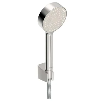 Afbeelding van Hansa basicjet badset met handdouche 1 straal 95mm houder en slang 1500mm verchroomd 44680113