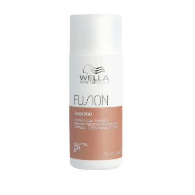 Afbeelding van Wella Fusion Intense Repair Shampoo 50ml Haibu by Kapperskorting.com