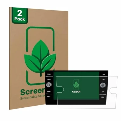 Afbeelding van ScreenLeaf Screenprotector voor Volkswagen Taigo Discover Media 8 2023 Duurzame schermbescherming Folie Beschermfolie transparant (2 Stuks)