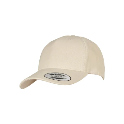 Afbeelding van Flexfit YP Classics 5PANEL Curved Visor Snapback Pet, Maat: One Size, Stone