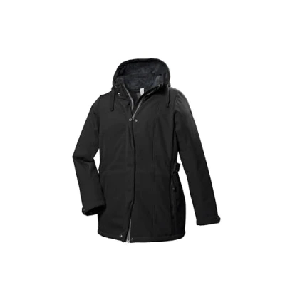 Afbeelding van Winterjas Jas 41911 zwart softshell winter dames STOY maat 48