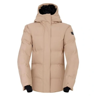 Afbeelding van Dare 2b Womens vertrouwde gewatteerde jas met capuchon