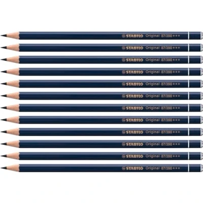 Afbeelding van Premium kleurpotlood STABILO Original 12 stuks pruisisch blauw