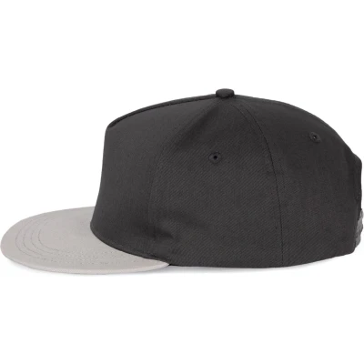 Afbeelding van K up Snapback Pet 5 Panelen KP139 Dark Grey / Light