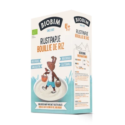 Afbeelding van 6x Biobim Papje 4+ mnd Rijstpapje 200 gr