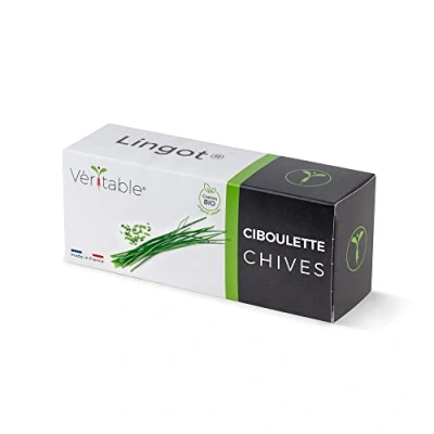 Afbeelding van Véritable Organic Bieslook Lingot® compatibele en Exky® Indoor Garden Kant klare vullingen Voorgezaaide grond