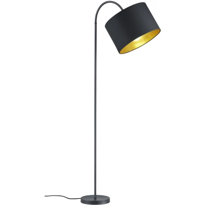 Afbeelding van Vloerlamp TRIO Leuchten Hostel Zwart
