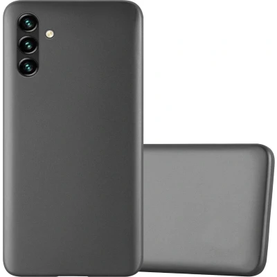 Afbeelding van Cadorabo Hoesje geschikt voor Samsung Galaxy A13 5G in METALLIC GRIJS Beschermhoes gemaakt van flexibel TPU silicone Case Cover