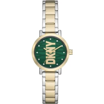 Afbeelding van DKNY SOHO Horloge silver/goldcoloured, Dames, Maat: One Size, Silver/gold coloured