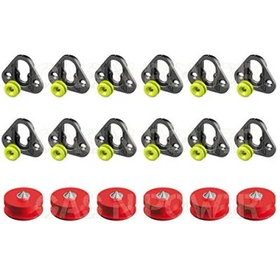Afbeelding van Button Fix Type 1 Beugel Marker Guide Kit Aansluitpaneel x12 + 6 Gereedschap