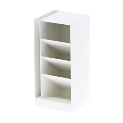 Afbeelding van Yamazaki Pennenbak Tower Bureau organiser Wit 9x9x20cm