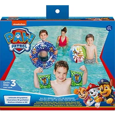 Afbeelding van Paw Patrol 3 In1 Strandpakket, opblaasbaar