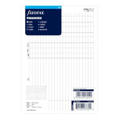 Afbeelding van Filofax A5 Financiën