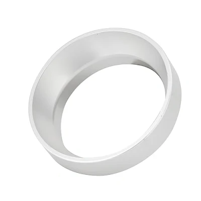 Afbeelding van Espresso Dosing Funnel Aluminium Universele Koffiepoeder Doseerring Koffie Maker Vervanging Accessoire 58MM ZILVER