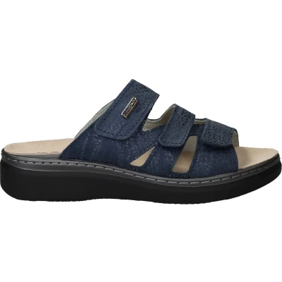 Afbeelding van Rohde Slippers 5221 Donkerblauw Verwisselbaar Voetbed