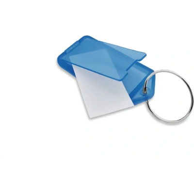 Afbeelding van CombiCraft Openklapbare sleutellabels Blauw 60 x 27 mm 100 stuks
