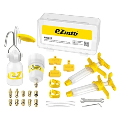 Afbeelding van CYCEARTH Fiets Hydraulische Schijfrem DOT Minerale Olie Ontluchting Kit Gereedschap Voor SHIMANO, SRAM, AVID, TEKTRO, MAGURA, Tekro, HS33 Serie MTB Racefiets Reparatie Tool (Upgraded)