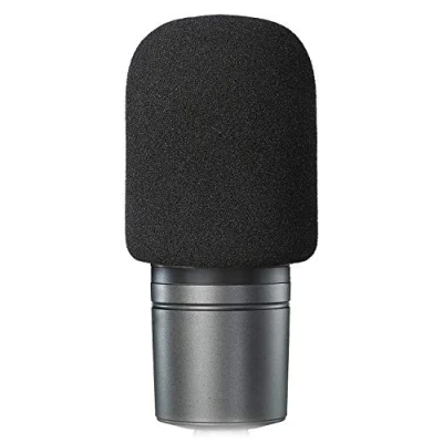 Afbeelding van SUNMON Windscherm Foam Cover, Voorruit Pop Filter voor Audio Technica AT2020 Condensator Studio Microfoon, Compatibel met AT 2035 2050 ATR2500 ATR2500X 4040 Microfoons (zwart)